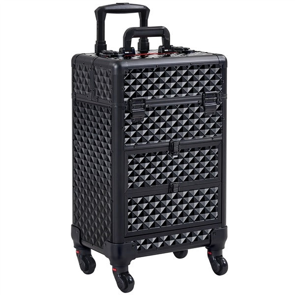 Yaheetech Rolling Makeup Train Case - Image 2