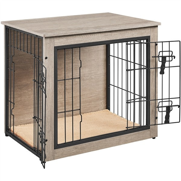 Yaheetech 27.5''/38'' Dog Crate Furniture with Cushion - Image 2