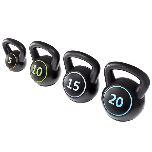 Yaheetech Kettlebell Sets 4 Piece Set 5lb. 10lb. 15lb. 20lb - Image 3