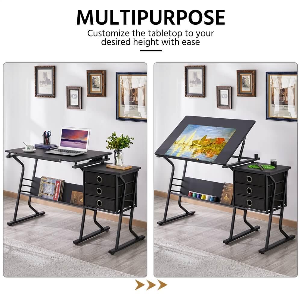 Yaheetech Drafting Table for Adults - Image 9