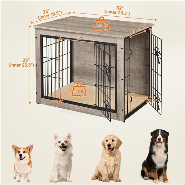 Yaheetech 32''/40'' Dog Crate Furniture - Image 4