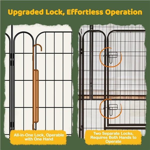 Yaheetech Expandable Dog Playpen. 16 Panel 24/32 inch - Image 7