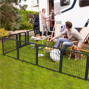 Yaheetech Dog Playpen Outdoor. 24 inch 16/12 Panels