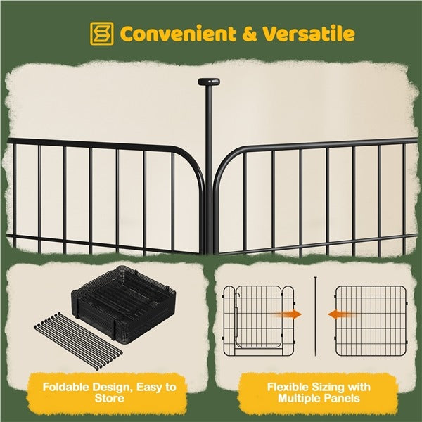 Yaheetech Expandable Dog Playpen. 16 Panel 24/32 inch - Image 8