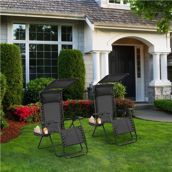 Yaheetech Outdoor Zero Gravity Chair - Image 15