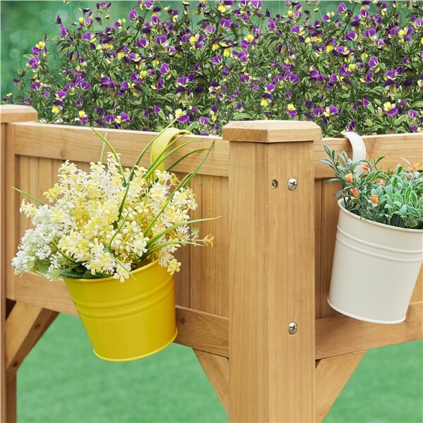 Yaheetech Yaheetech 36'' Hx25'' Wx37'' L Raised Garden - Image 5