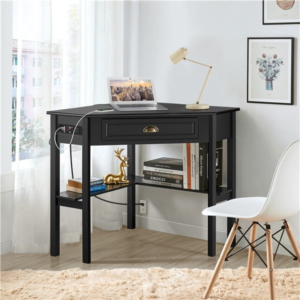 Yaheetech L Shaped Computer Corner Table - Image 10