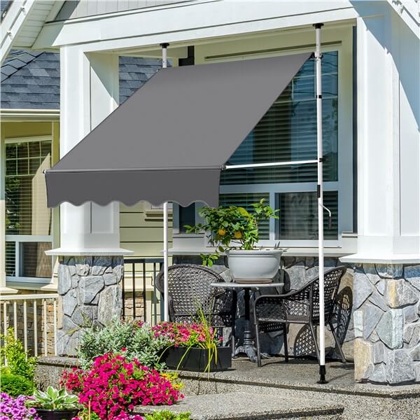 Yaheetech Manual Retractable Awning - Image 4
