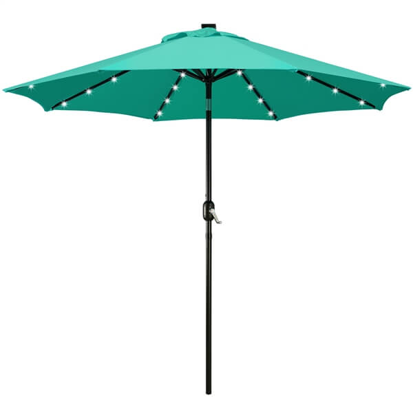 Yaheetech 9FT Solar Powered Patio Umbrella - Image 10