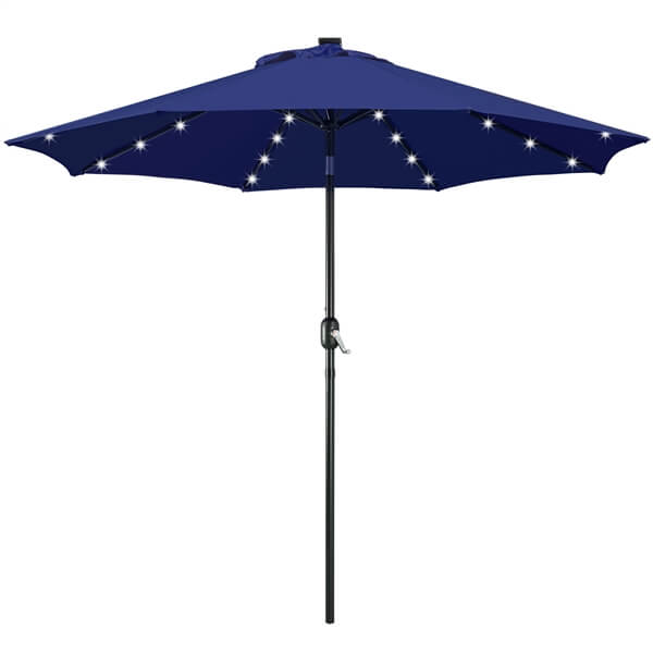 Yaheetech 9FT Solar Powered Patio Umbrella - Image 6