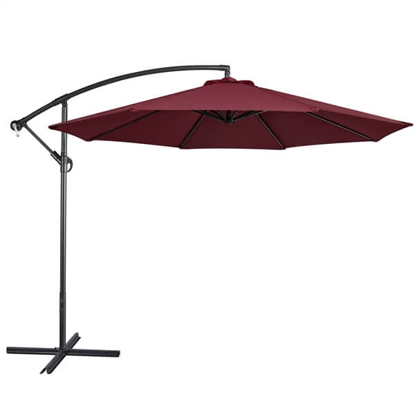 Yaheetech 10FT Patio Offset Umbrella - Image 10