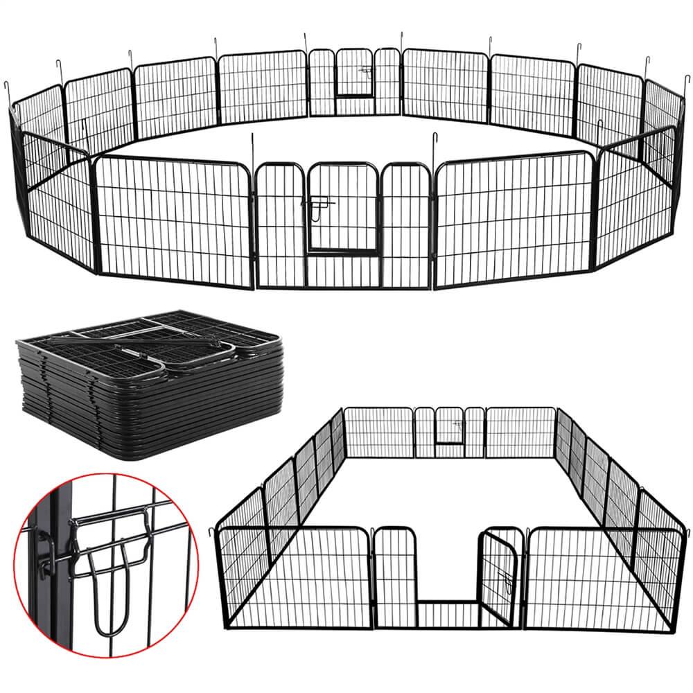 Yaheetech Dog Playpen 32 Panels 24 Inch - Image 5