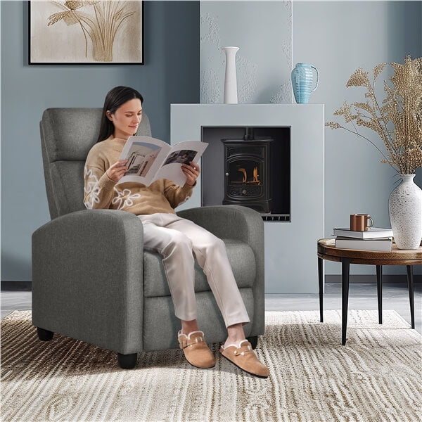 Yaheetech Modern Fabric Recliner Chair - Image 30
