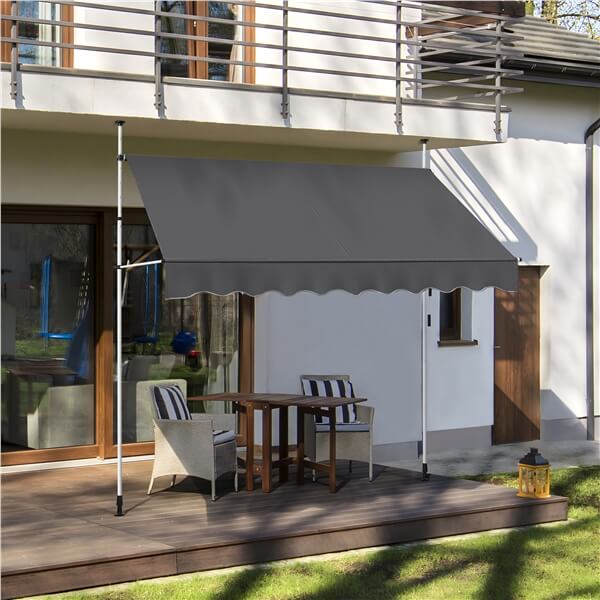 Yaheetech Manual Retractable Awning - Image 3