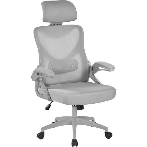 Yaheetech High Back Mesh Office Chair with 90?? Flip-up Armrest - Image 10