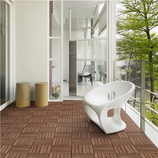 Yaheetech 27pcs Acacia Wood.Interlocking Deck Tiles - Image 12