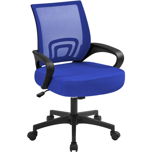 Yaheetech Mid-Back Mesh Office Chair - Image 4