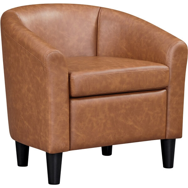 Yaheetech Upholstered Barrel Chair - Image 9