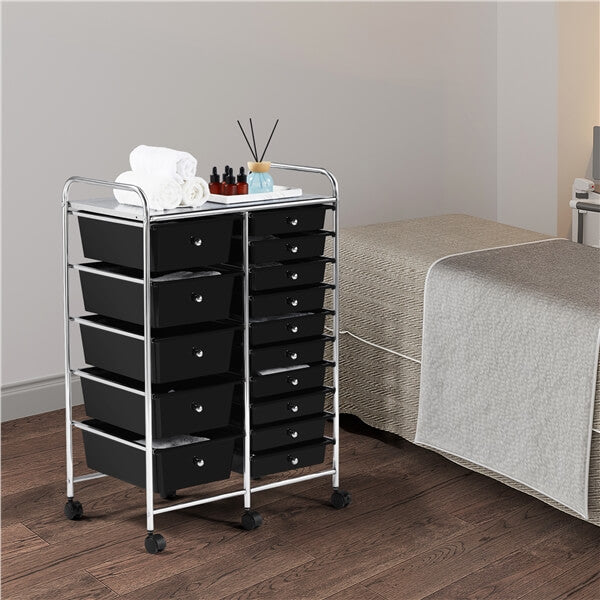 Yaheetech Utility Storage Cart with Wheels - Image 5