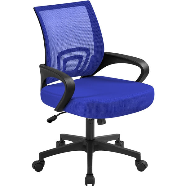 Yaheetech Mid-Back Mesh Office Chair - Image 5