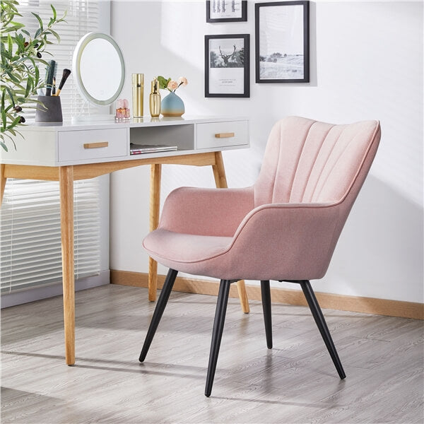 Yaheetech Pleated Fabric Armchair - Image 20