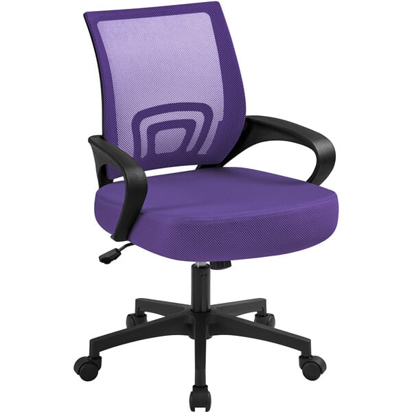 Yaheetech Mid-Back Mesh Office Chair - Image 8