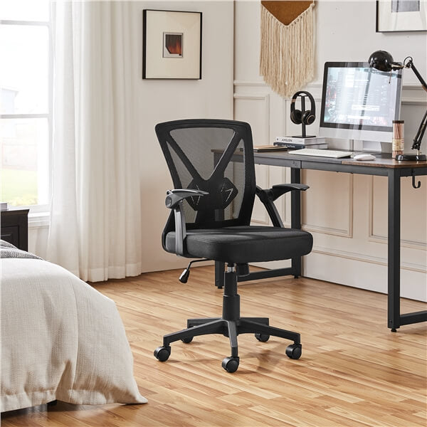 Yaheetech Computer Mesh Chair with Flip-up Arms Adjustable Height - Image 6