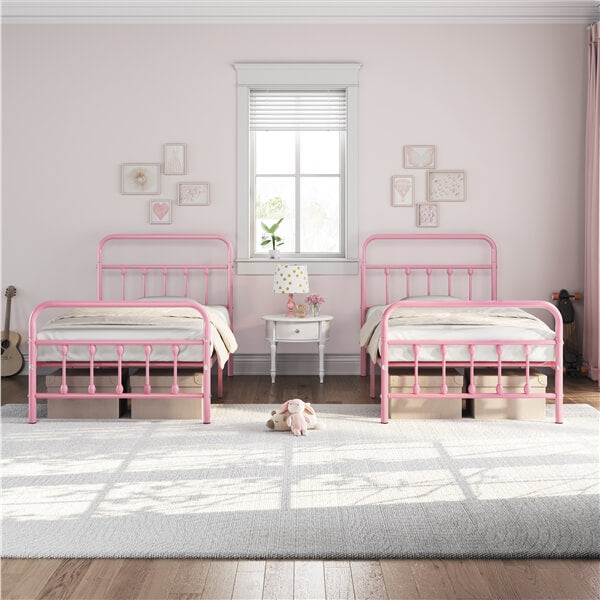Yaheetech Twin Size Platform Bed - Image 14