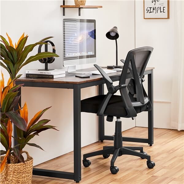 Yaheetech Computer Mesh Chair with Flip-up Arms Adjustable Height - Image 7