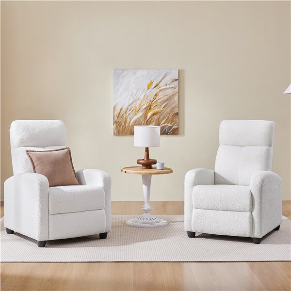 Yaheetech Fabric Pushback Recliner Chair - Image 7