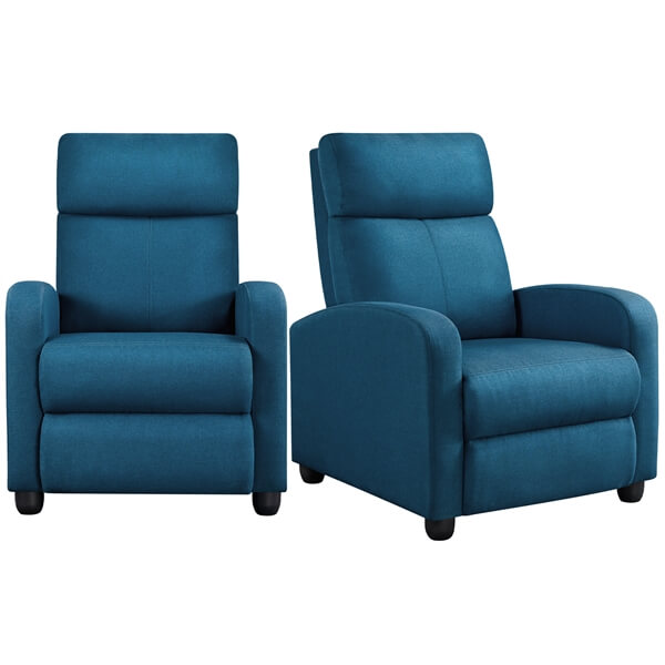 Yaheetech Modern Fabric Recliner Chair - Image 20
