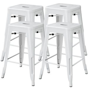 Yaheetech 24?? Height Metal Bar Stools