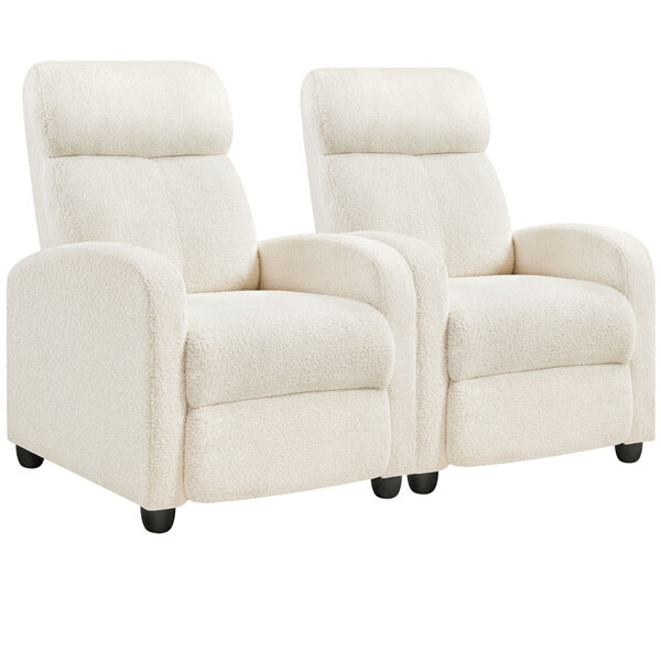 Yaheetech Fabric Pushback Recliner Chair - Image 12