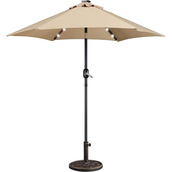 Yaheetech 7.5FT Solar Powered Patio Umbrella - Image 10
