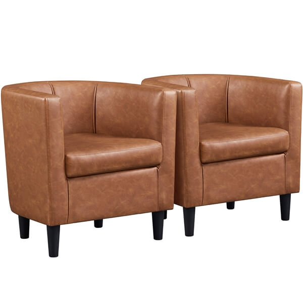 Yaheetech Barrel-shaped Chair - Image 5