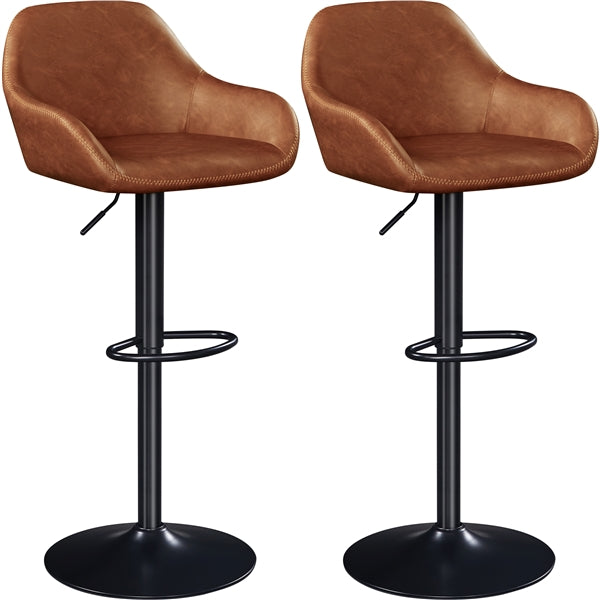 Yaheetech PU Leather Swivel Counter Height Barstools - Image 3