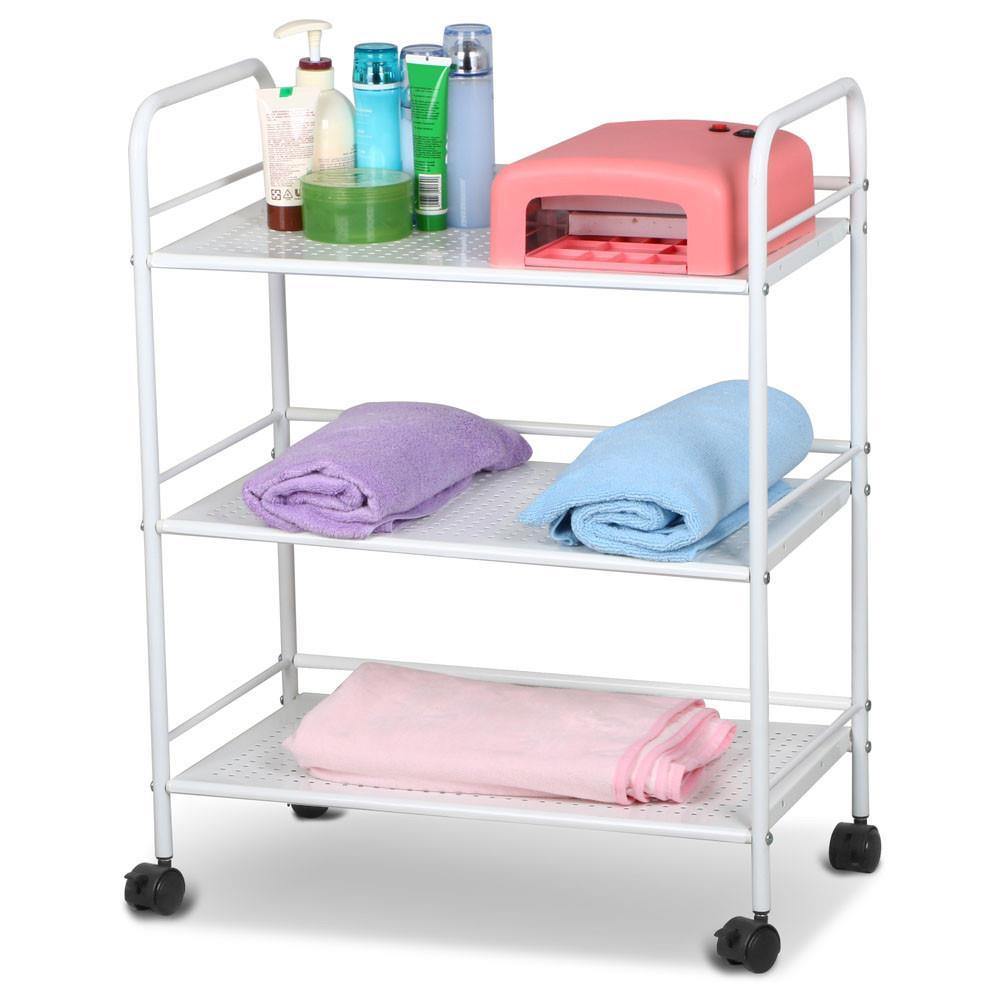 Yaheetech 3-Shelf Salon Trolley Cart - Image 2