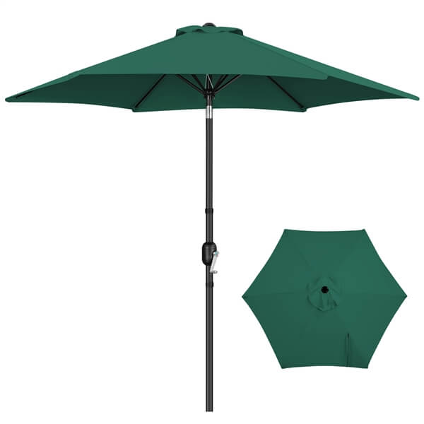 Yaheetech 9FT Patio Umbrella Outdoor with Heavy Duty Base - Image 3