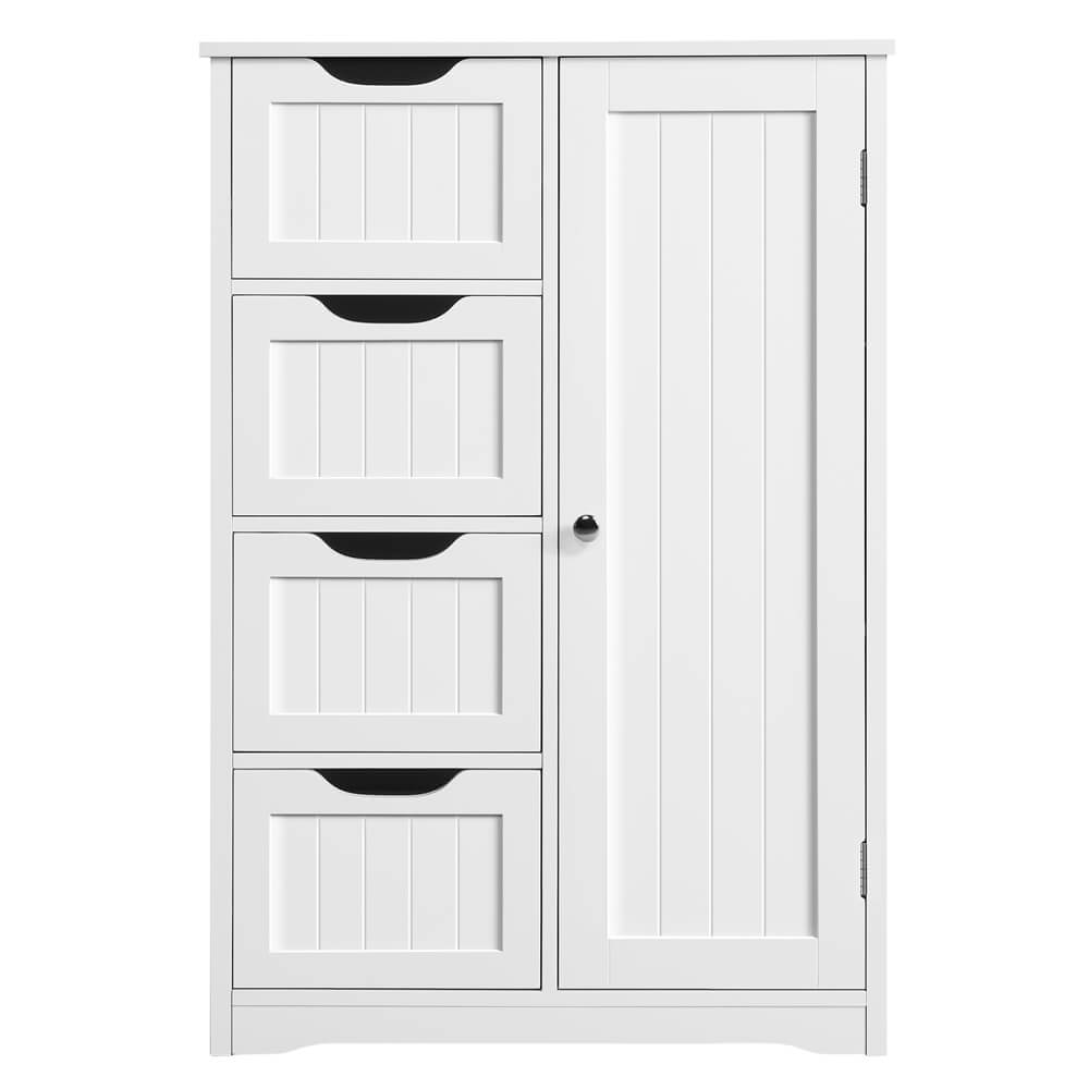 Yaheetech Bathroom Cabinet 4 Drawers - Image 2