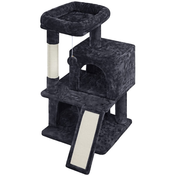 57.5'' Height Cat Tree Condo Kitten Tree Tower - Image 5