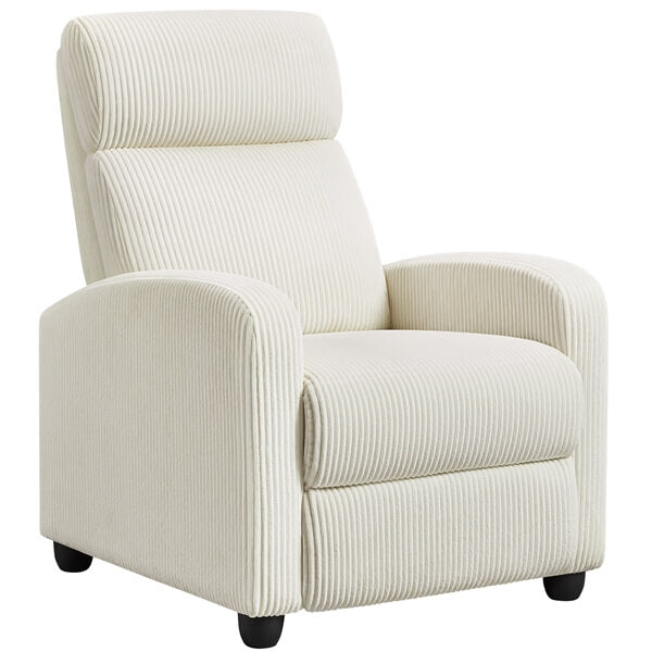 Yaheetech Recliner Chair Corduroy Recliner Sofa - Image 2