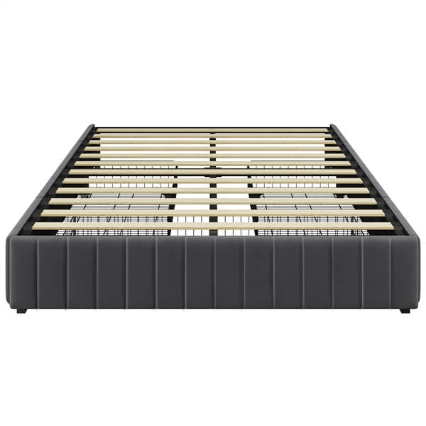 Yaheetech Upholstered Bed with Underbed 3 Storage Drawers - Image 8
