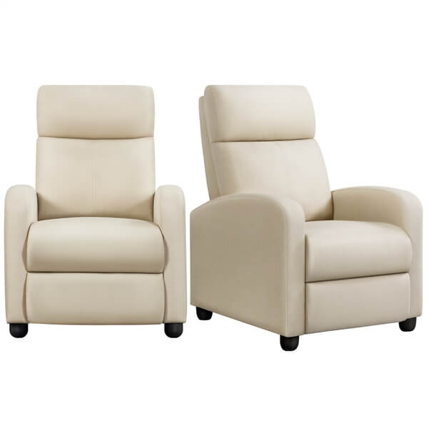 Yaheetech Modern Fabric Recliner Chair - Image 3
