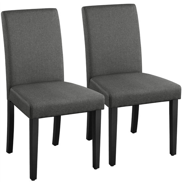 Yaheetech Dining Chairs Set of 6 Fabric Upholstered Parson - Image 2