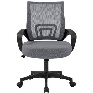 Yaheetech Mid-Back Mesh Office Chair