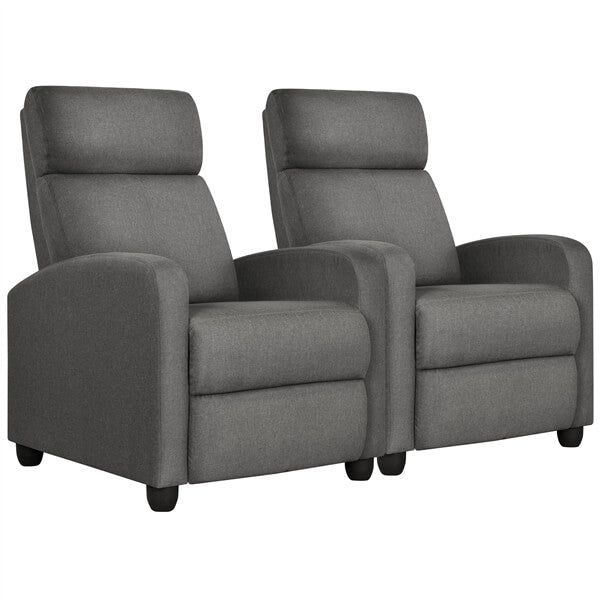 Yaheetech Modern Fabric Recliner Chair - Image 27