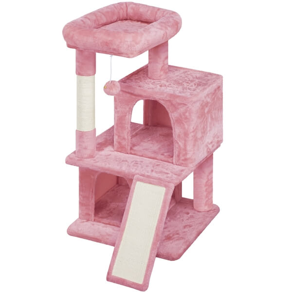 57.5'' Height Cat Tree Condo Kitten Tree Tower - Image 9