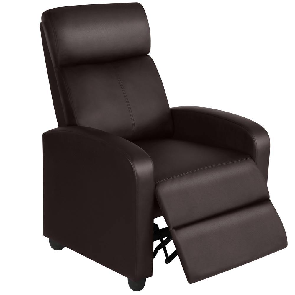 Yaheetech High-Density Sponge Push Back Recliner - Image 4