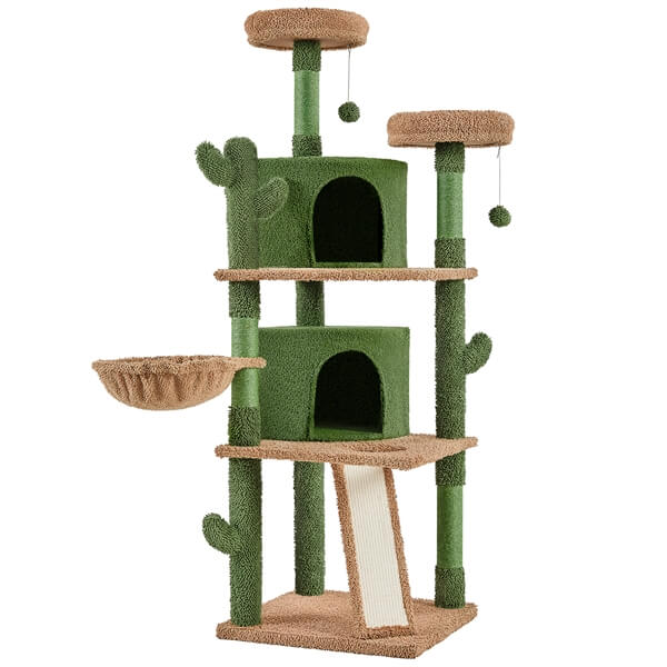 Yaheetech 66?? Tall Cactus Cat Tree - Image 2