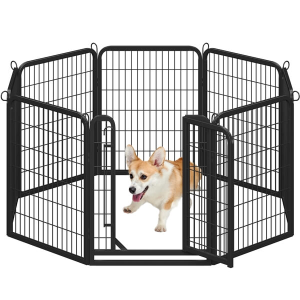 Set of 3 -31.5?? Tall 8 Panels Dog Playpen